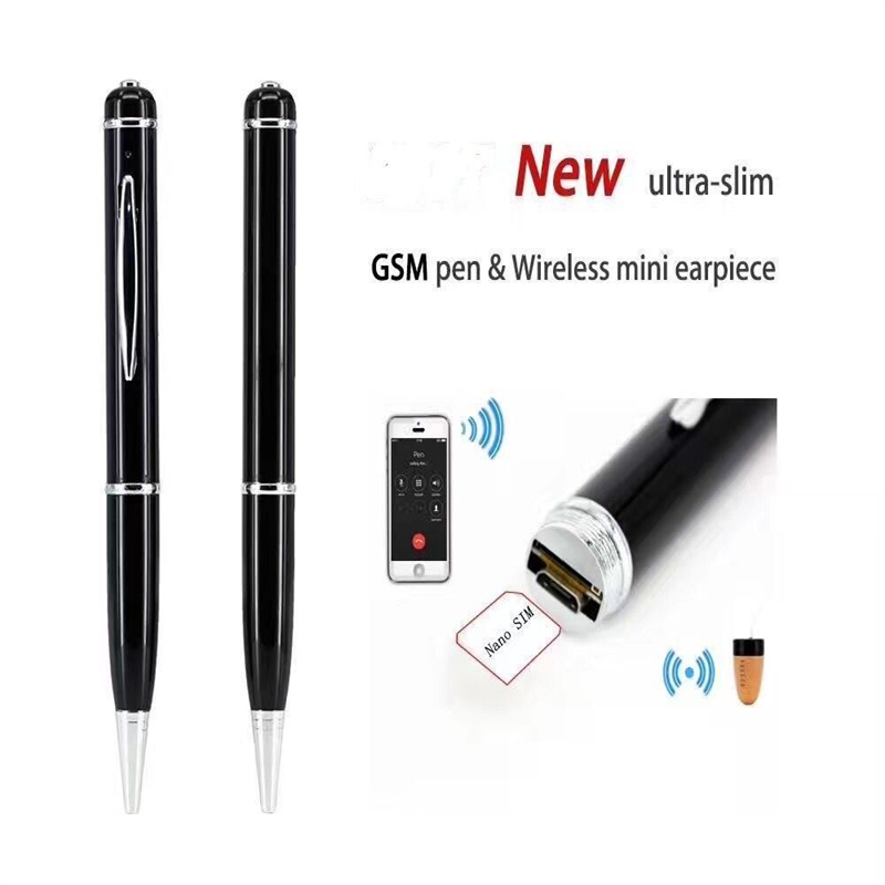 Wholesale The NEW GSM ID Pen Induction With Super Mini Spy Hidden Wireless Earpiece Made In China Factory