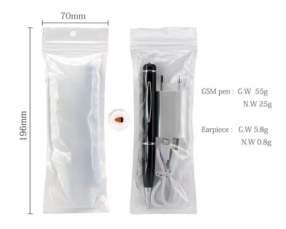 Wholesale The NEW GSM ID Pen Induction With Super Mini Spy Hidden Wireless Earpiece Made In China Factory