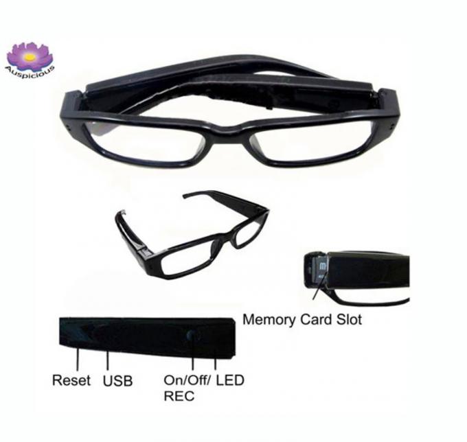 HD 1080P 720P Eyewear Spy Hidden Glass Camera, Digital Video Recorder Super Easy to Use Made In China Factory