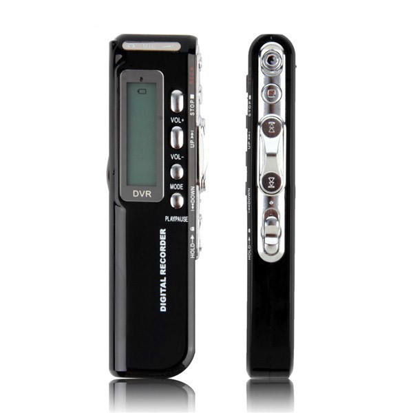 Cxfhgy 8GB Digital Voice Recorder Voice Activated USB Pen Digital Audio Voice Recorder Mp3 player Dictaphone Black
