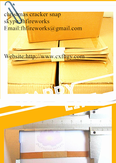 Wholesale The 12 Inch Christmas Cracker Snap Hand Paper Cracker Snap China Factory Cracker Snap Made In China