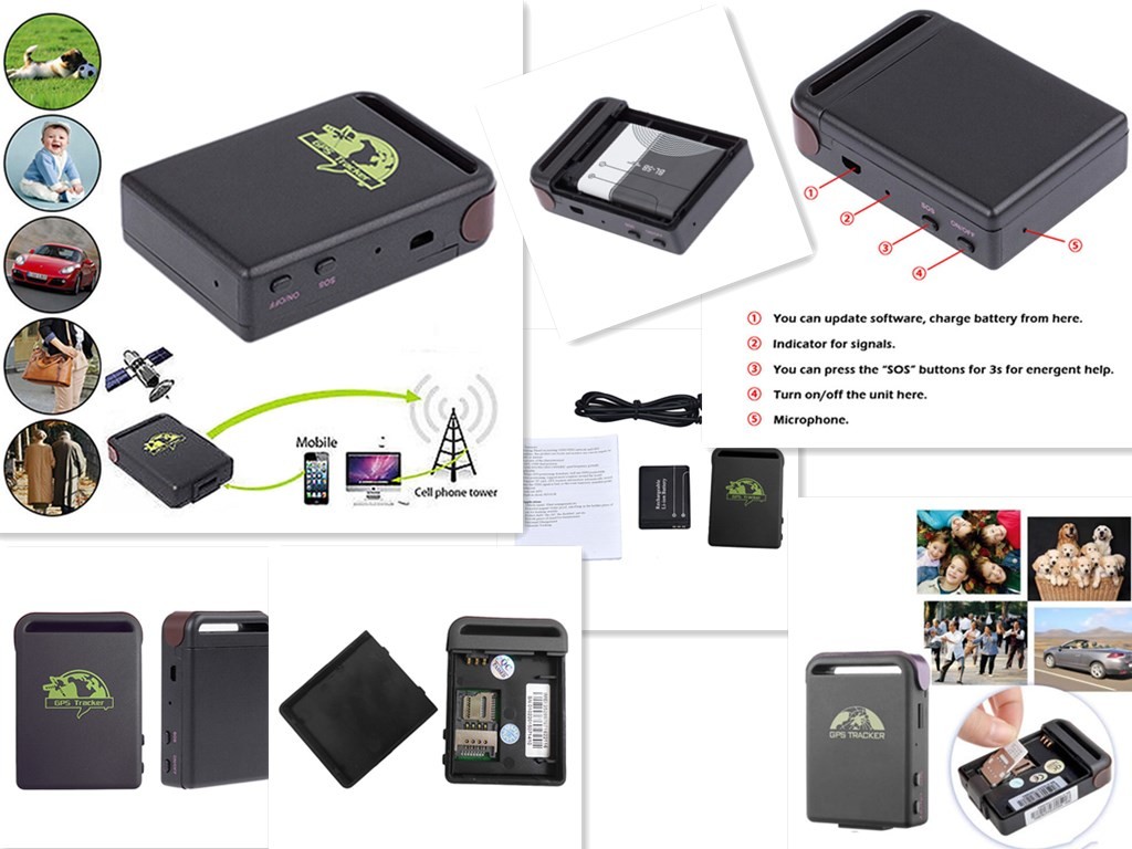 New Genuine TK102 GPS Tracker Magnetic Car Vehicle Spy Mini Tracking Device SIM Supported Made In China Factory