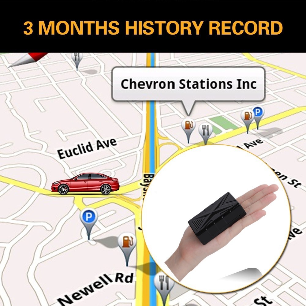 Cxfhgy Waterproof Vehicle GPS Tracker Strong Magnetic GPS Car Tracking Locator Anti-Loss System For Car Burglar Alarm Devices