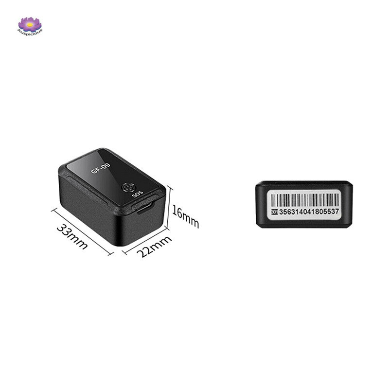 Cxfhgy Spy GPS Tracker GF-09 GT02 GT808 Mini GPS Tracker Anti-Theft Device Locator Magnetic Recorder APP Control