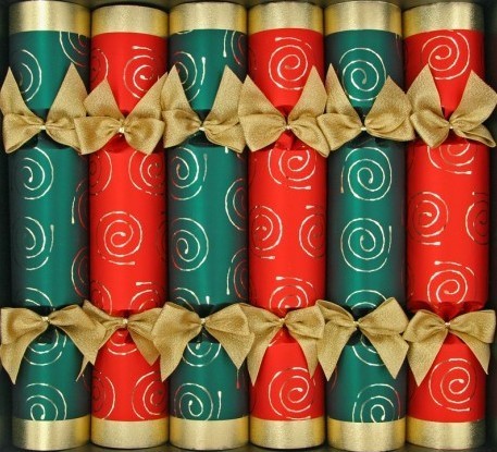 Traditional Swirls Christmas Crackers
