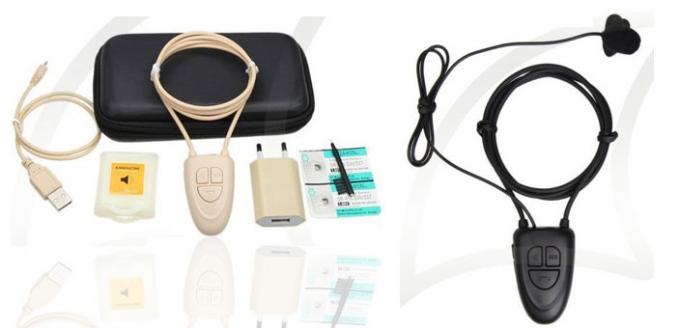 New 3W Spy Nano Earpiece+ Skin Colored Induction Neckloop For Exam Cheating Made In China
