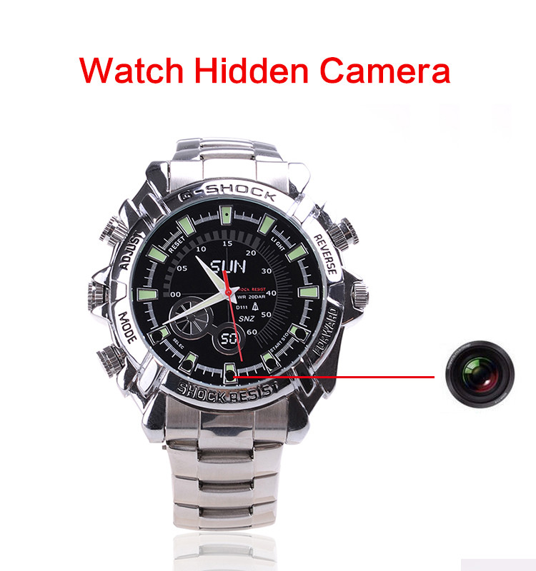 Wholesales Cxfhgy High Quality Smart Wrist IR Night Vision HD 1080P Audio Video Recorder Spy Hidden Camera Watch Made In China