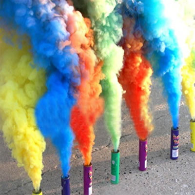 Day Fireworks Stage Color Smoking Color Foutain