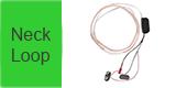 NEW Invisible Hidden Wireless Secret Spy Neckloop With Ear Earphone Earpiece  For Mobile Phone 7